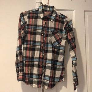 Plaid button up